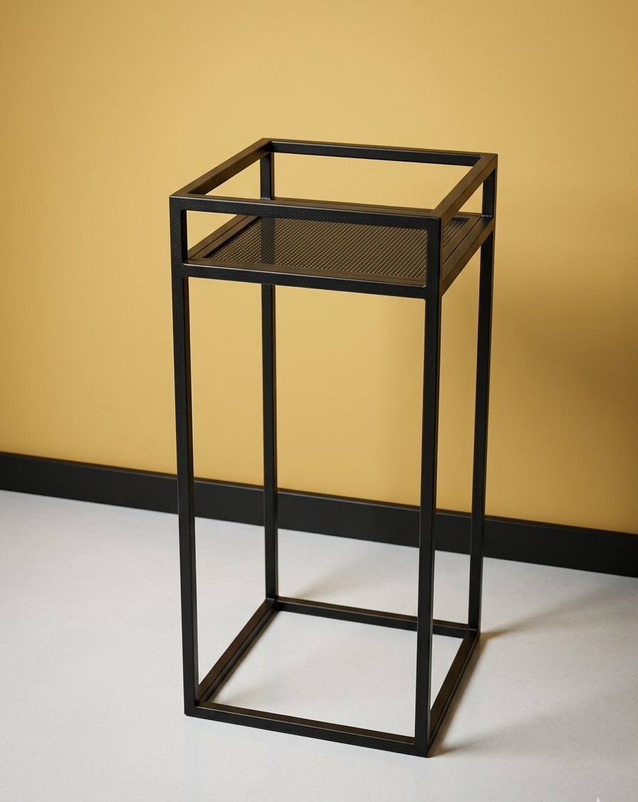 Pedestal o Mesa de Apoyo con Vidrio - Imagen 6