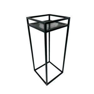 Pedestal o Mesa de Apoyo con Vidrio