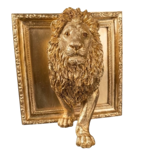Figura León Porta Libro