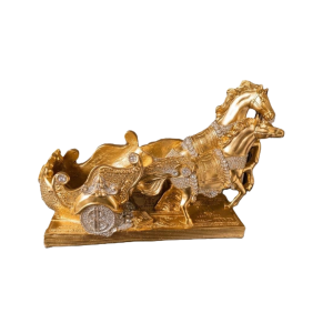 Carruaje Dorado con Caballos